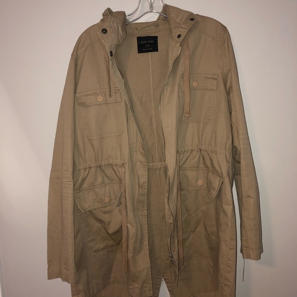 Jackets & Blazers - Tan Anorak Jacket